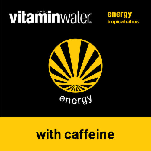 vitaminwater Energy Electrolyte Enhanced Water W/ Vitamins, Tropical Citrus Drink