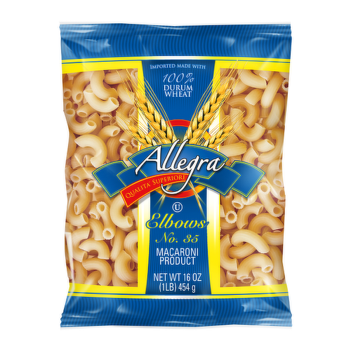 Allegra Elbow Pasta 16 oz