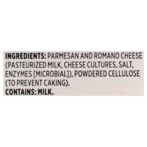 First Street Grated Parmesan Romano Cheese Blend