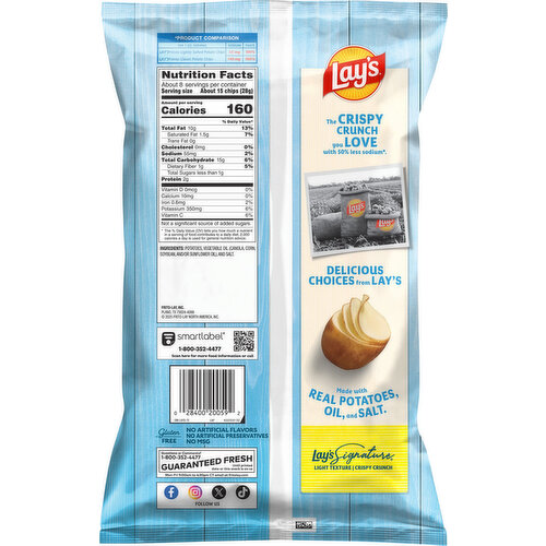 Lay's Lightly Salted Classic Potato Chips
