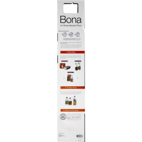 Bona Mop, Premium, for Multi-Surface Floors, Microfiber