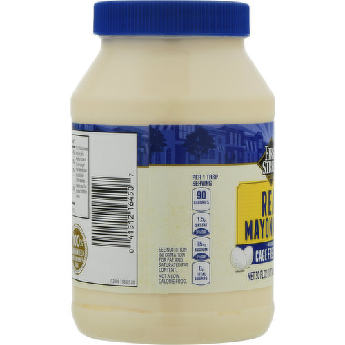 First Street Mayonnaise, Real