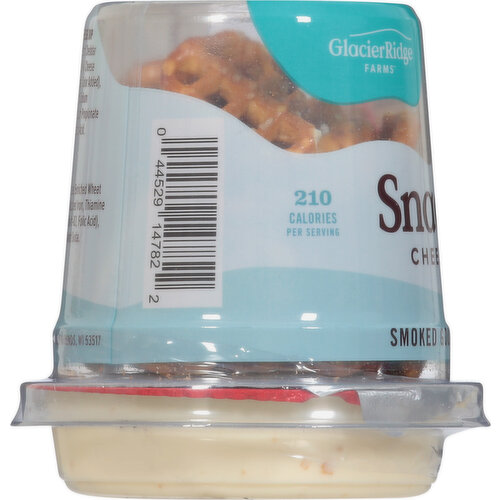 Glacier Ridge Farms Cheese Dip + Pretzels, Smoked Gouda