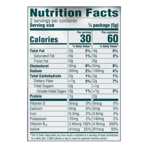 gimMe Teriyaki Roasted Seaweed Snacks