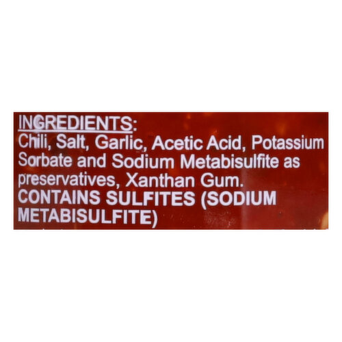 Huy Fong Sauce, Chili Garlic