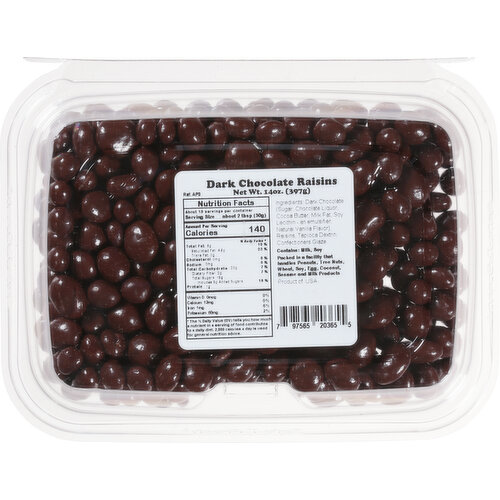 First Street Raisins, Dark Chocolate