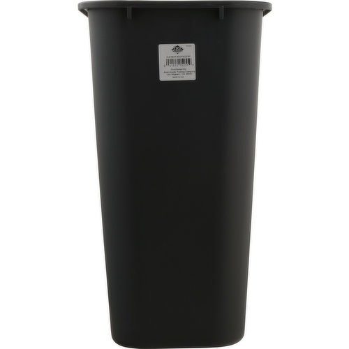 First Street Waste Receptacle, Gray, 41 Quart