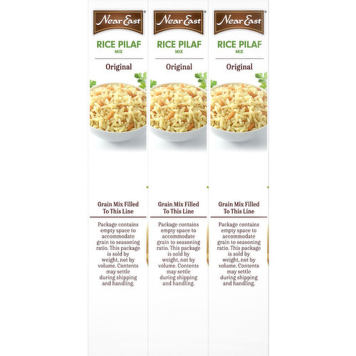 Near East Rice Pilaf Mix, Original, 3 Pack