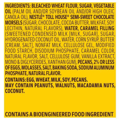 Toll House Pecan Turtle Delight Cookie Dough