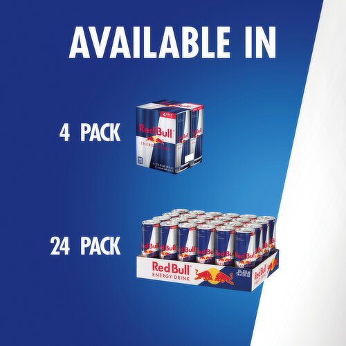 Red Bull Energy Drink, 114 mg Caffeine, 12 fl oz