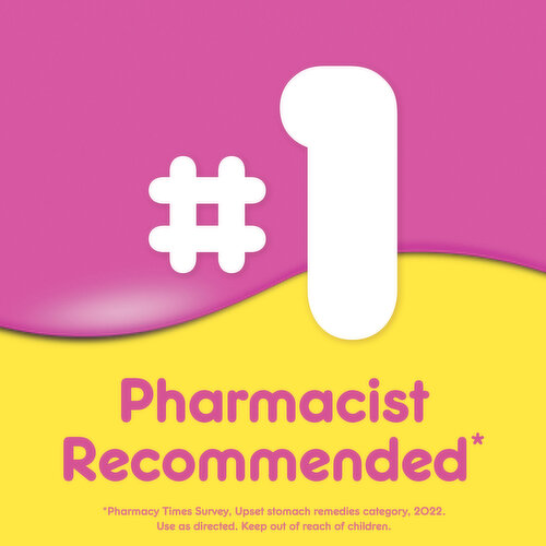 Pepto-Bismol Liquid, Nausea, Upset Stomach & Diarrhea Relief, Over-the-Counter Medicine, 16 Oz