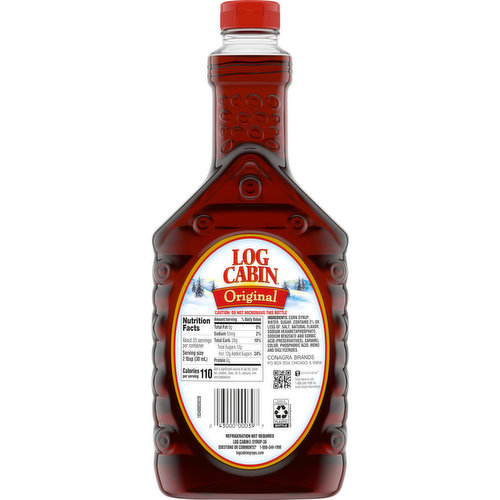 Log Cabin Syrup, Original