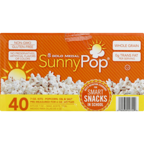 Sunny Pop Popcorn Kits