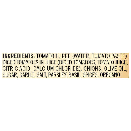 Bertolli Sauce, Traditional Marinara