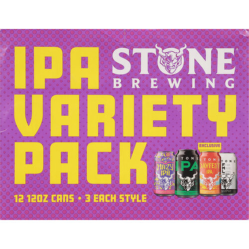 Stone Brewing IPA Assorted Beer Variety Pack