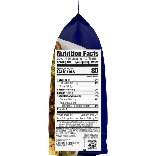 Birds Eye Fire Roasted Brussels Sprouts