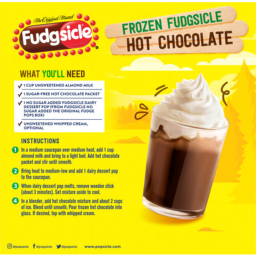 Fudgsicle Fudge Pops, The Original