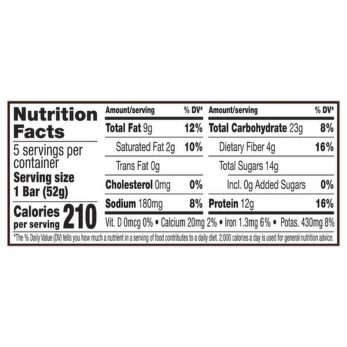 Rxbar Peanut Butter Chocolate Bar