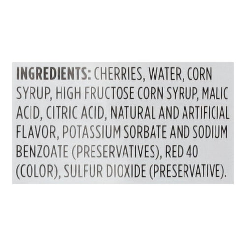 First Street No Stems Maraschino Cherries