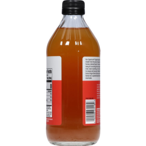 Spectrum Vinegar, Organic, Apple Cider