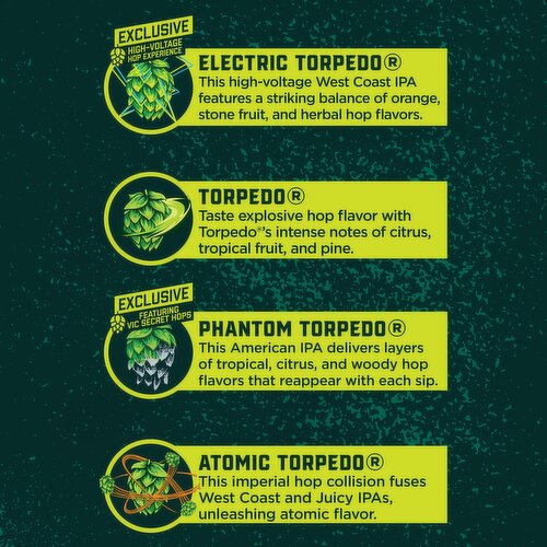 Sierra Nevada Sierra Nevada Torpedo IPA Pack Craft Beer 12 Pack (12oz Bottles)