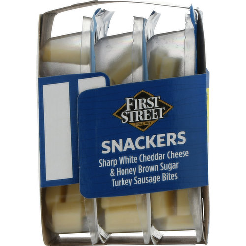 First Street Snackers, 3 Pack