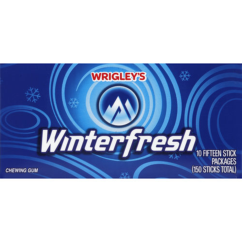 Winterfresh Gum, Winterfresh, Slim Pack