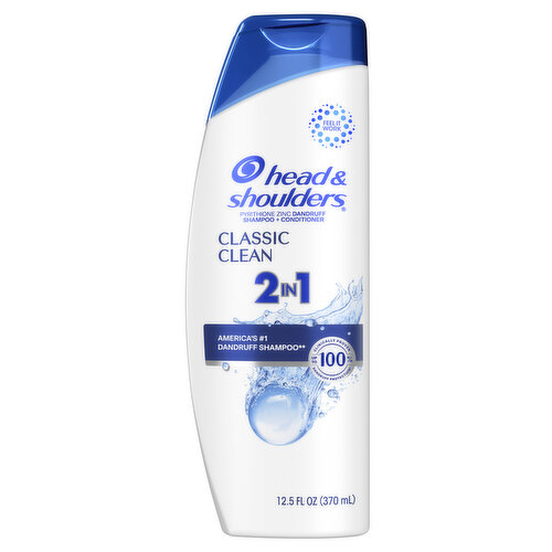 Head & Shoulders 2 in 1 Dandruff Shampoo and Conditioner, Classic Clean