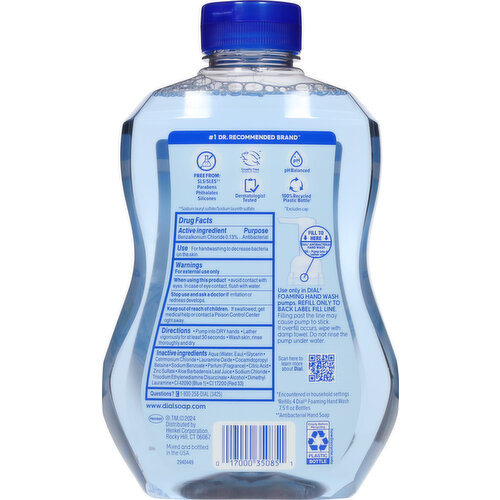 Dial Spring Water Scent Hand Wash + Aloe