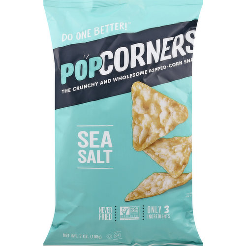 PopCorners Popped-Corn Snacks, Sea Salt