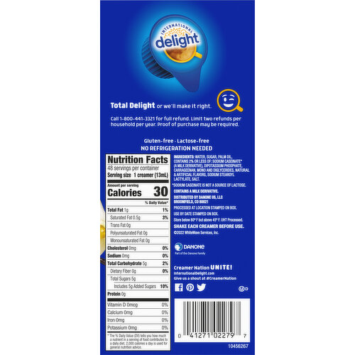 International Delight French Vanilla Coffee Creamer