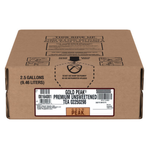 Gold Peak Tea, Premium, Unsweetened