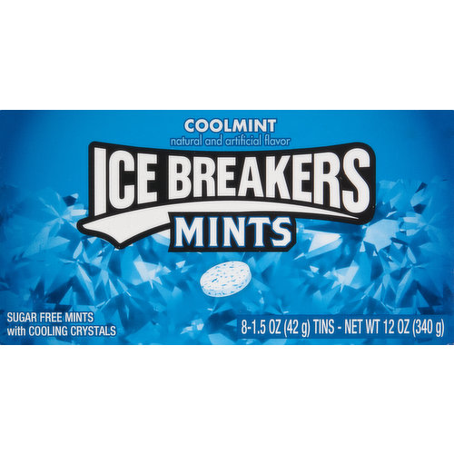 Ice Breakers Mints, Sugar Free, Coolmint