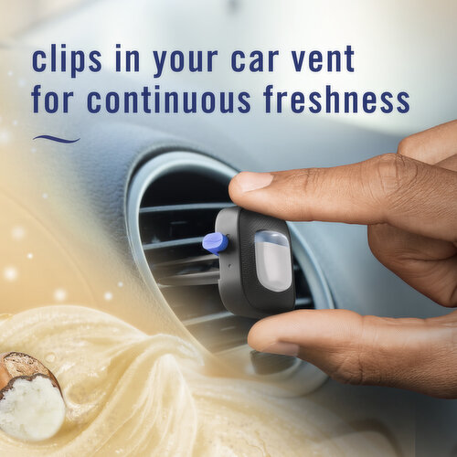 Febreze Car Odor-Fighting Vent Clip Soothe & Restore, 2 count