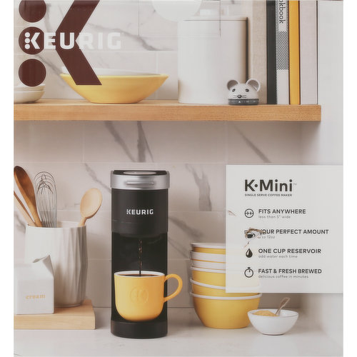 Keurig Coffee Maker, Matte Black, Single Serve