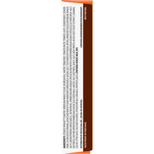 Lean Cuisine Spaghetti, with Meat Sauce