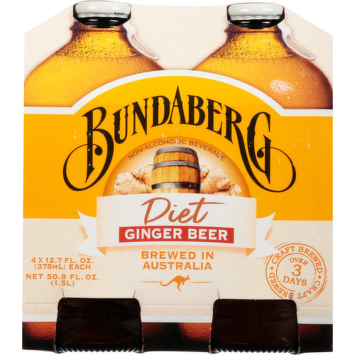 Bundaberg Ginger Beer, Diet