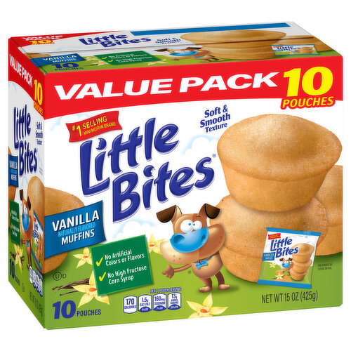 Little Bites Vanilla Muffins
