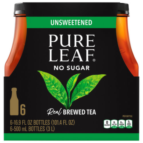 Pure Leaf Brewed Tea, No Sugar, Unsweetened
