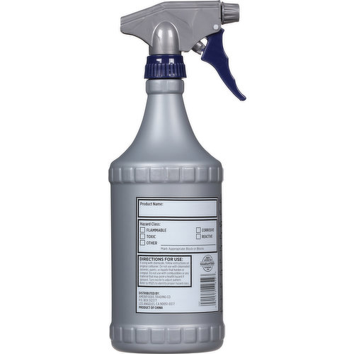 First Street Spray Bottle, Commericial Grade, High Output