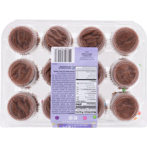 Two-Bite Cupcakes, Chocolate