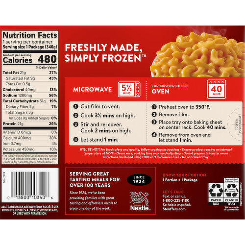 Stouffer's Mac & Cheese