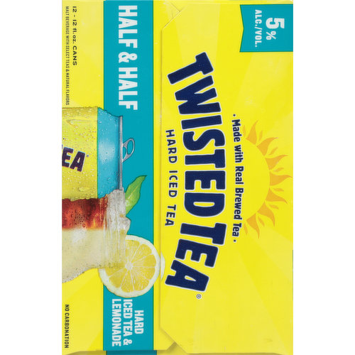 Twisted Tea Hard Iced Tea, Half & Half