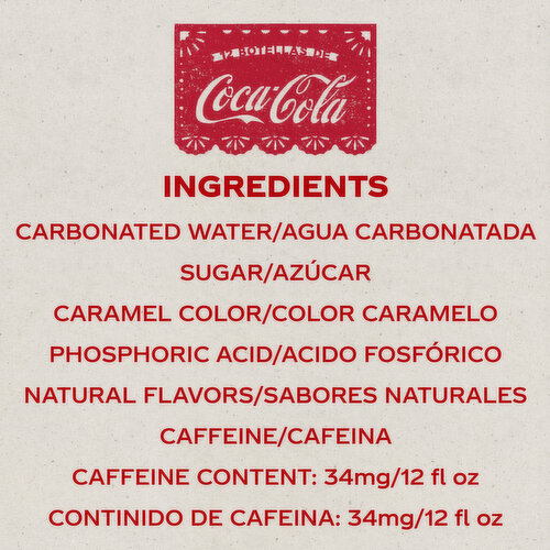 Coca-Cola Coca-Cola Mexican Coke Variety Fiesta Pack (Coke, Sprite, Fanta) Soda Soft Drinks, Cane Sugar, 12 oz