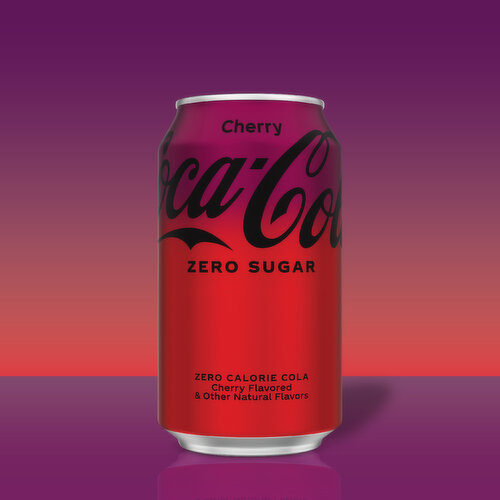 Coca-Cola Zero Sugar Soda Soft Drink, 12oz
