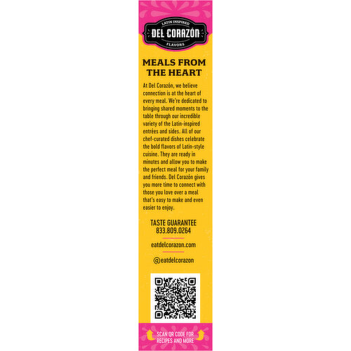 Del Corazon Entree Mild Spicy Crispy Chicken with Sweet Chipotle Sauce