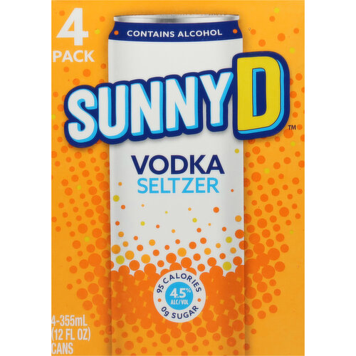Sunny D Vodka Seltzer