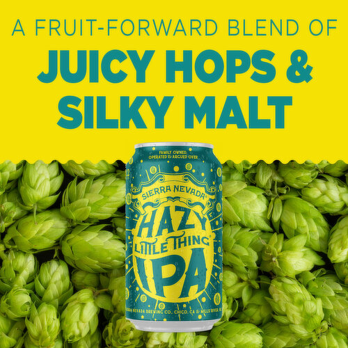 Sierra Nevada Hazy Little Thing IPA Craft Beer 6 Pack (12oz Cans)
