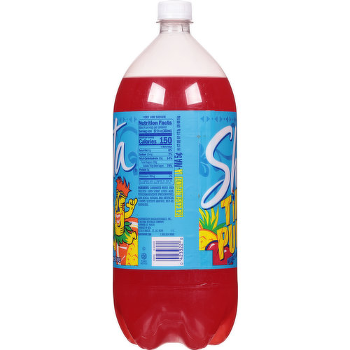 Shasta Soda, Caffeine Free, Tiki Punch