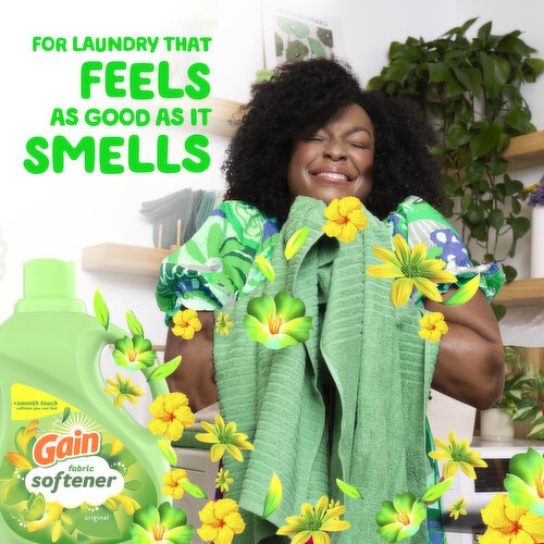 Gain Liquid Fabric Softener, Original Scent, 48 Loads